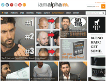 Tablet Screenshot of iamalpham.com